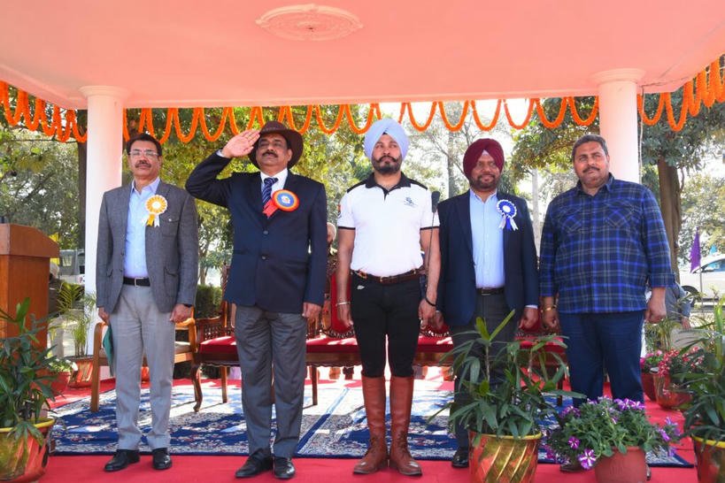 ਨੈਸ਼ਨਲ ਘੋੜਸਵਾਰੀ ਚੈਂਪੀਅਨਸ਼ਿਪ ਟੈਂਟ ਪੈਗਿੰਗ-2024-25, ਜਿਸ ਦੀ ਕਲੋਜਿੰਗ ਸੈਰਮਨੀ ਵਿੱਚ ਸ੍ਰੀ ਐਫ.ਐਫ.ਫਾਰੂਕੀ ਆਈ.ਪੀ.ਐਸ  ਮੁੱਖ ਮਹਿਮਾਨ ਵਜੋ ਹੋਏ ਸ਼ਾਮਿਲ।