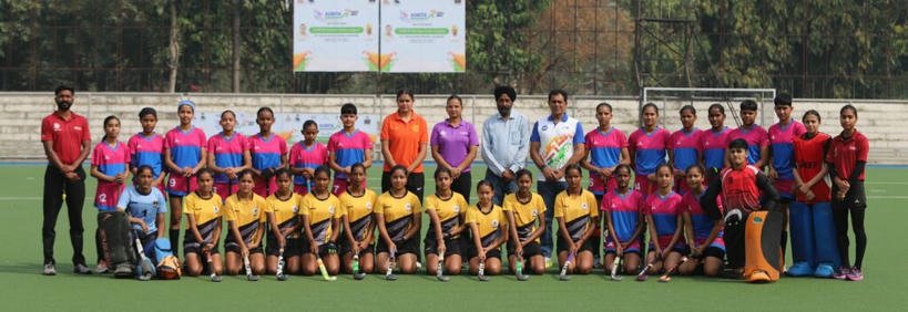 अश्मिता हॉकी लीग (जूनियर, सब-जूनियर गर्ल्स),जालंधर और बठिंडा जूनियर वर्ग के फाइनल में।