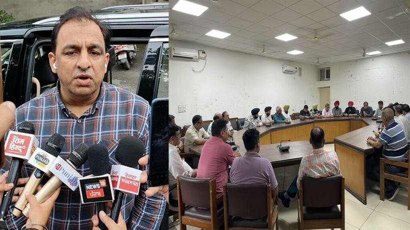 जालंधर: फगवाड़ा गेट मार्केट रेड विवाद के बाद नितिन कोहली की व्यापारियों व जीएसटी अधिकारियों संग बैठक, बोले- “जल्द होगा समाधान पेश।